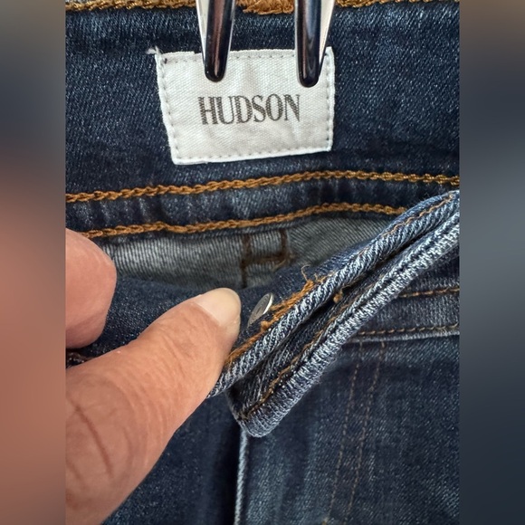 Hudson Women's Bootcut Double Button Mid-Rise Denim Jeans Size 29 - Picture 4 of 13